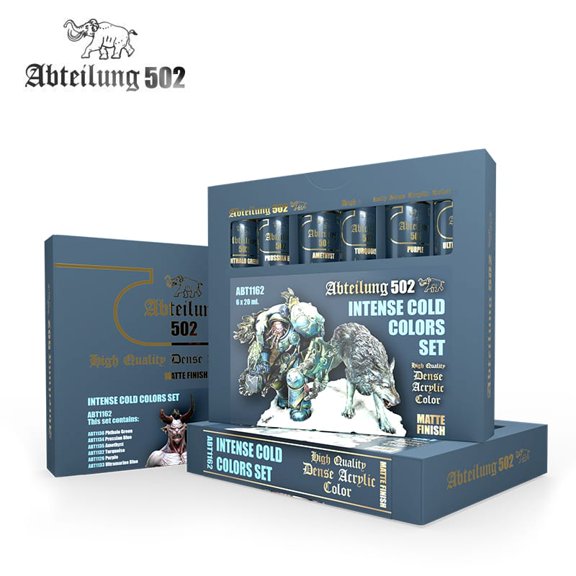 Abteilung 502 Acrylics ABT1162 Intense Cold Colors Set