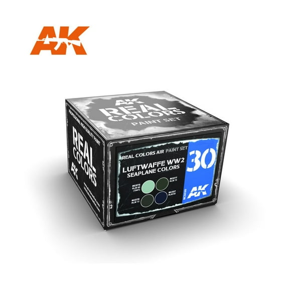 AK-Interactive Luftwaffe WWII Seaplane Colors New