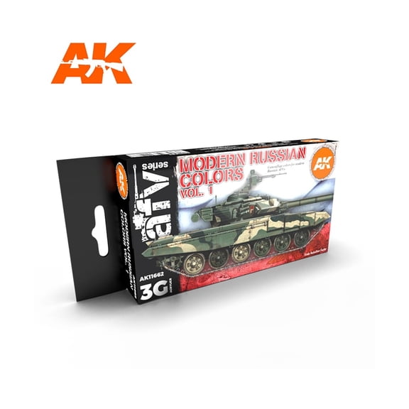 AK-Interactive Modern Russian Colors Vol. 1 New
