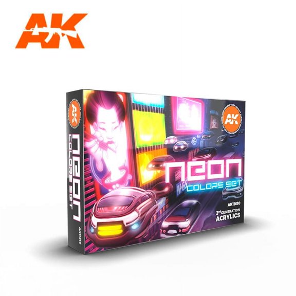AK-Interactive Neon Colors Set New