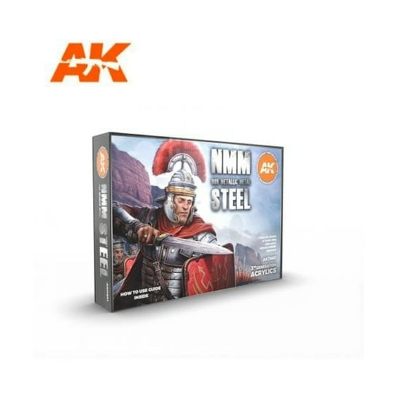 AK-Interactive Non Metallic Metal - Steel New