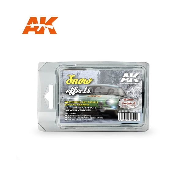 AK-Interactive Snow Effects (Ralley Set) New
