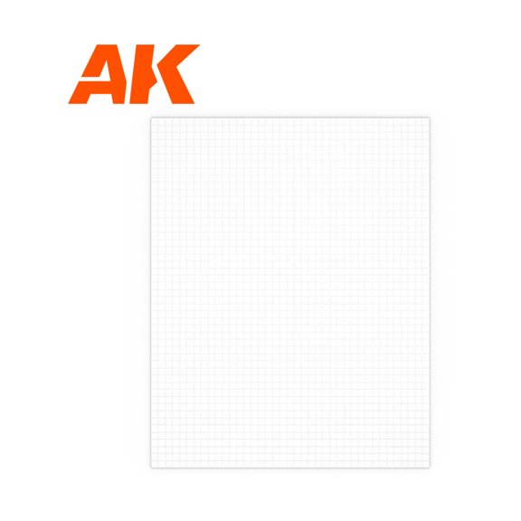 AK-Interactive Square Pavement Brick Sheet - Big 5mm New