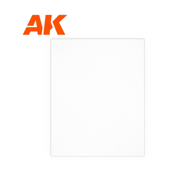 AK-Interactive Square Pavement Brick Sheet - Small 4mm New