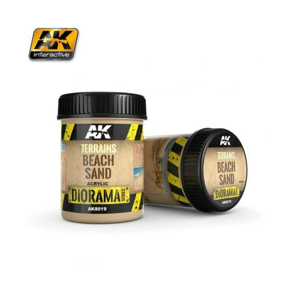 AK-Interactive Terrains Beach Sand - 250ml (Acrylic) New
