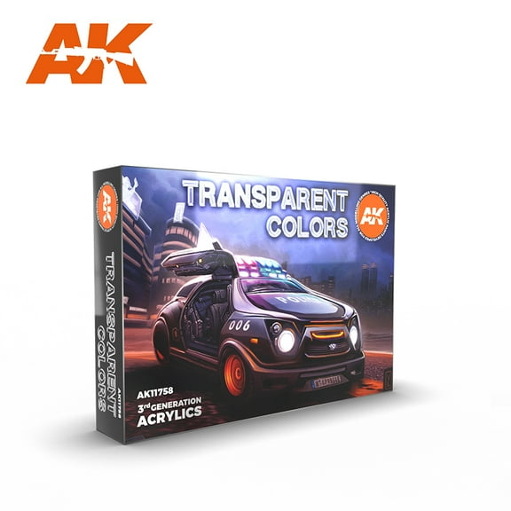 AK-Interactive Transparent Colors Set New