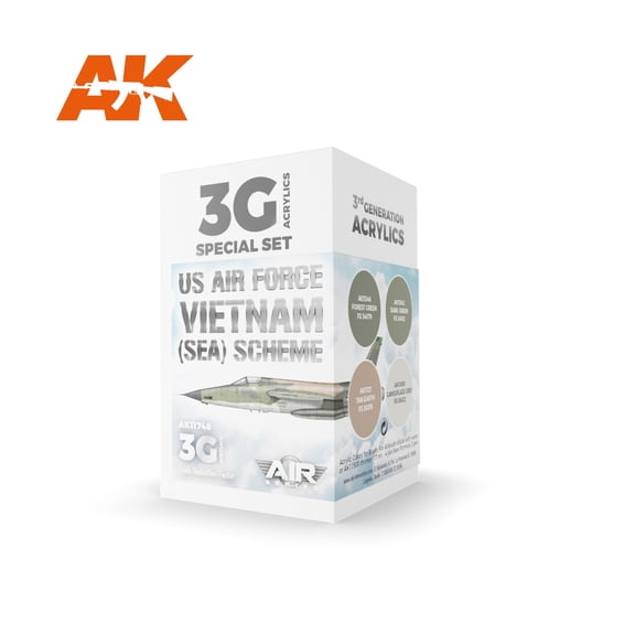 AK-Interactive US Air Force South East Asia (Sea) Scheme New