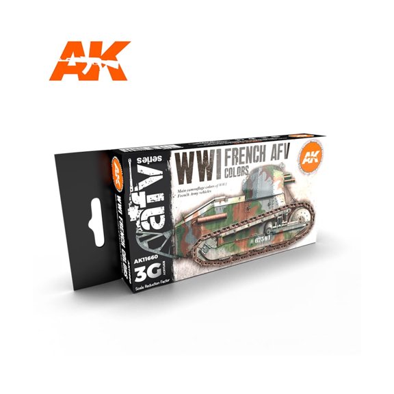 AK-Interactive WWI French AFV Colors New