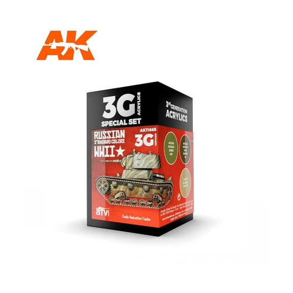 AK-Interactive WWII Russian Standard Colors New