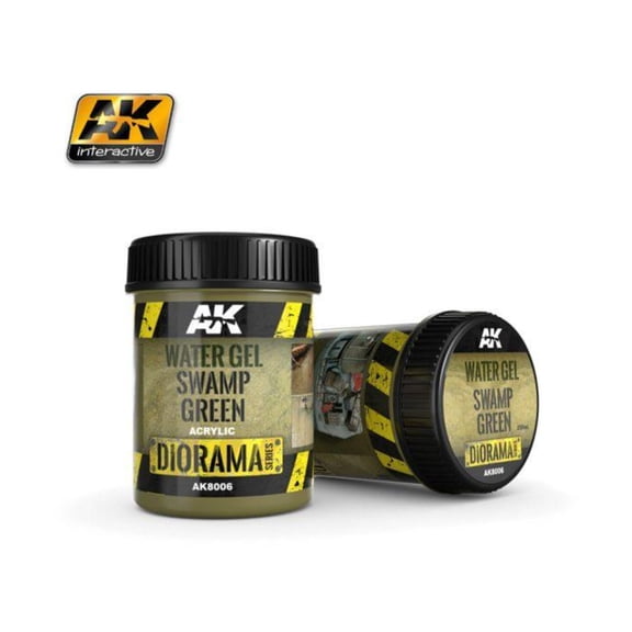 AK-Interactive Water Gel Swamp Green Effects - 250ml (Acrylic) New