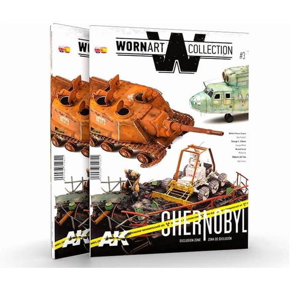 AK Interactive Worn Art Collection 3 Chernobyl Modeling Book