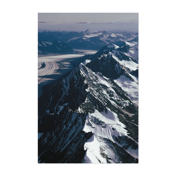 AK Range - Denali Park Alaska Photography Unframed Wall Art Print 4 x 6 inches
