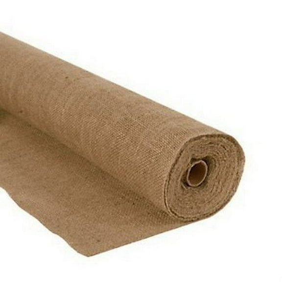 AK TRADING Burlap Jute Fabric, 40 inch wide x 100 feet Roll, Natural Color