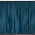 thumbnail image 1 of AK TRADING CO. 10 feet x 10 feet Dark Teal Polyester Backdrop Drapes Curtains Panels with Rod Pockets - Wedding Ceremony Party Home Window Decorations, 1 of 11