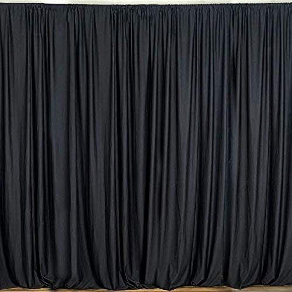 AK Trading Co. 10ft x 8ft Polyester Backdrop Drapes Curtains Panels ...