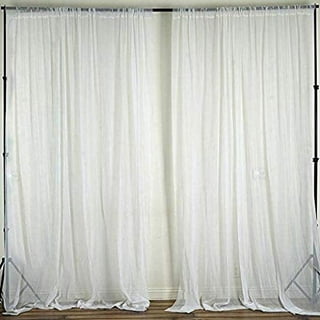 Wedding Arch Draping Fabric 2 Ft x 18Ft Sheer Backdrop Curtain Drapes  Outdoor Backdrop Curtain Densed Elastic Tulle Ceiling Drapes for Wedding  Ceremony Birthday Party Decoration
