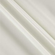 AK TRADING CO. 120" Wide (10ft Wide) X 120 Yards Roll - Sheer Voile Chiffon Fabric - Perfect for Draping Panels and Masking for Weddings, Parties & Events, Tent Draping - Ivory