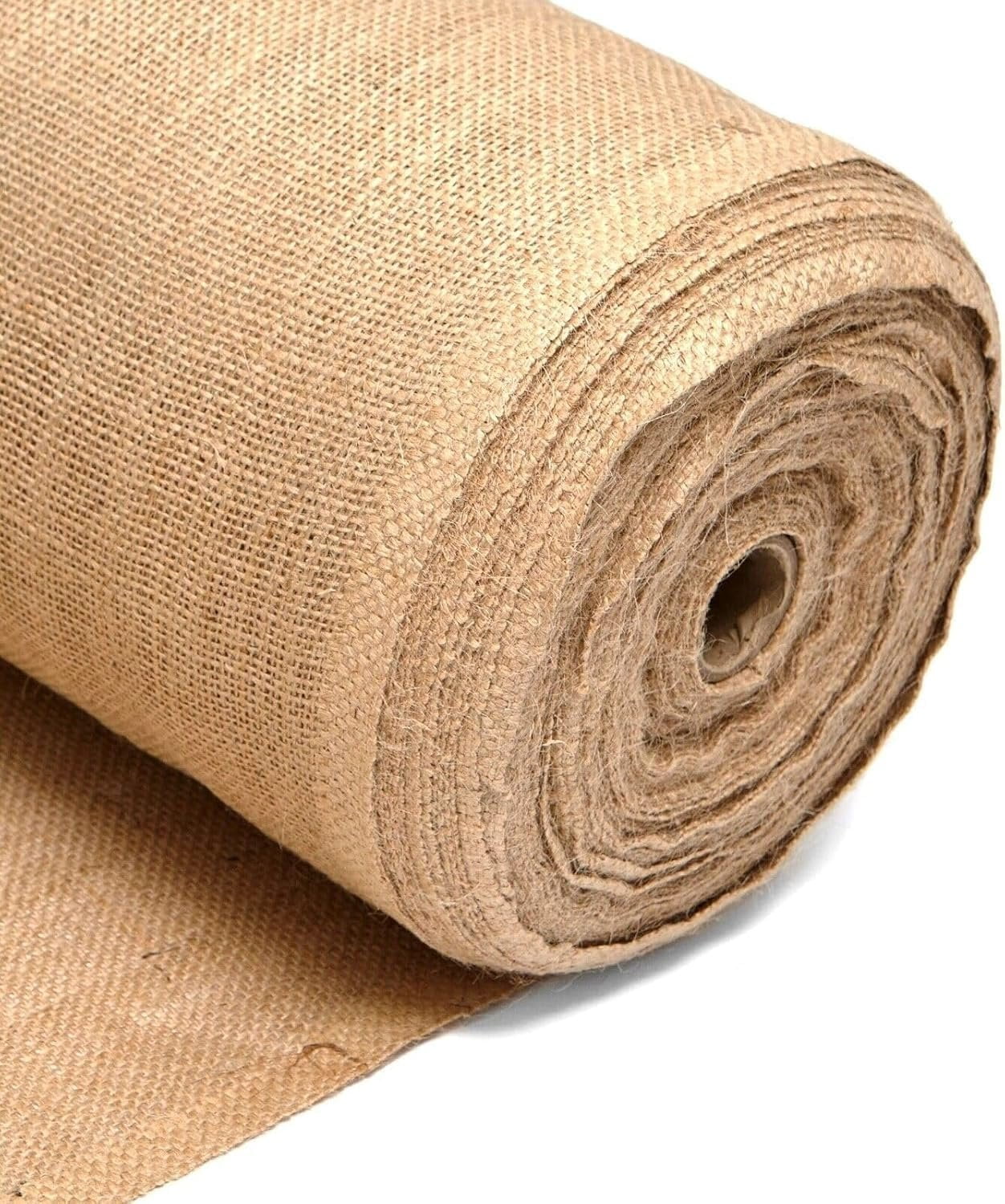 AK TRADING CO. 24" Burlap Fabric 10oz Natural - 100% Jute Hessian, Eco-Friendly, Biodegradable, Ideal for Crafts, Weddings, Home Decor, Garden, Upholstery, & DIY Projects - 24 Inches x 2 Yards