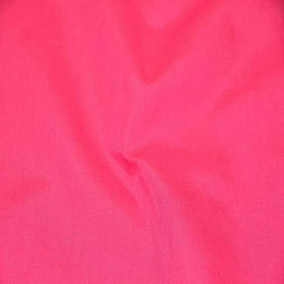 AK TRADING CO. 60" Wide Premium Cotton Blend Broadcloth Fabric by The Yard - Fuchsia