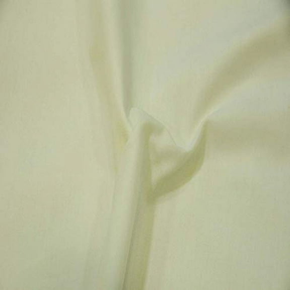 AK TRADING CO. 60" Wide Premium Cotton Blend Broadcloth Fabric by The Yard - Ivory
