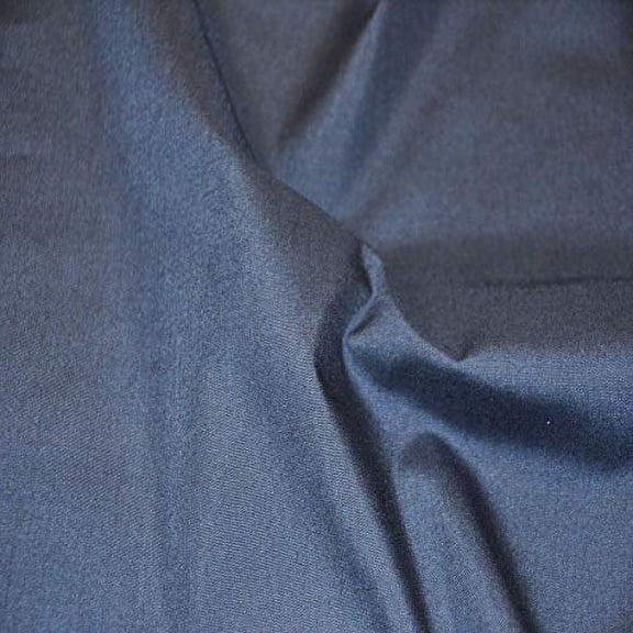 AK TRADING CO. 60" Wide Premium Cotton Blend Broadcloth Fabric by The Yard - Navy Blue