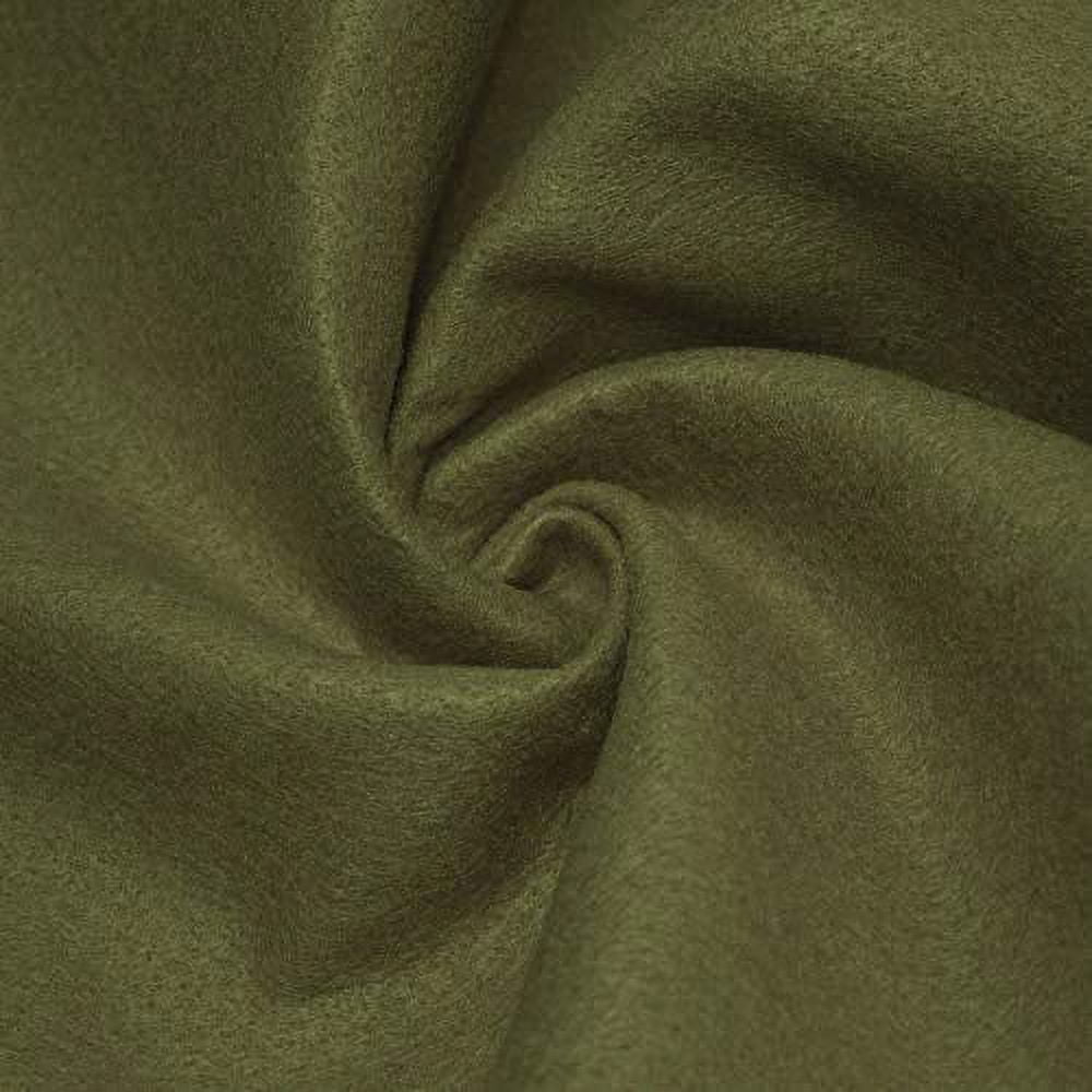 AK TRADING CO. 72-Inch Wide 1/16" Thick Acrylic Felt Fabric for Arts & Crafts, Cushion and Padding, Sewing Projects, Kids School Projects, DIY Projects & More. - Light Olive, 10 Yards