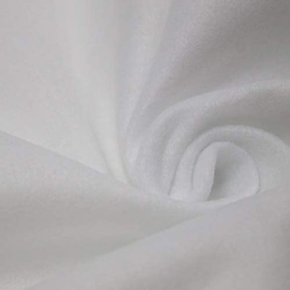 AK TRADING CO. 72-Inch Wide 1/16" Thick Acrylic Felt Fabric for Arts & Crafts, Cushion and Padding, Sewing Projects, Kids School Projects, DIY Projects & More. - Snow White, 1 Yard