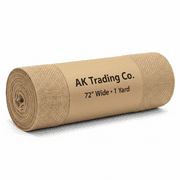 AK Trading Co 72 Inches Wide Natural Burlap Fabric 1 Yard for Weddings Crafts Home