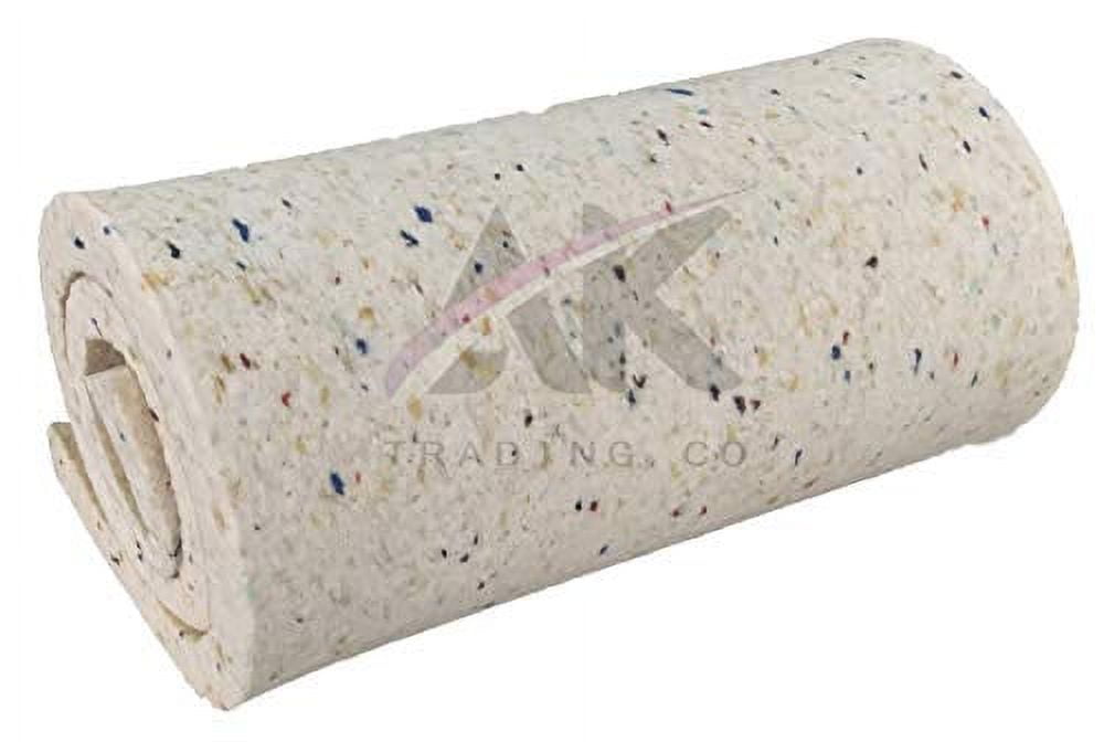 AK TRADING CO High Density Flexible Polyurethane Rebonded Foam Sheet (2" H x 24" W x 72" L)