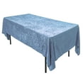 thumbnail image 1 of AK TRADING CO. Lush Panne Velvet Tablecloth - 60 x 102 Inch Rectangular Table Cover  Great for Buffet Table, Parties, Holiday Dinner, Wedding & Baby Shower Taupe, 60 x 102 Inch, 1 of 2