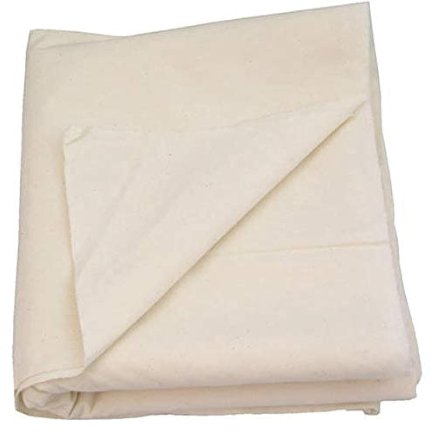 AK TRADING CO. Muslin Fabric/Textile Unbleached - Draping Fabric - Natural 5 Yards Medium Weight - 100% Cotton 63in. Wide