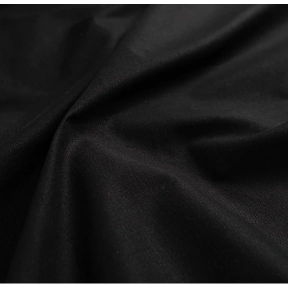 AK TRADING CO. Premium 10oz Black Cotton Duck Canvas Fabric Heavyweight 60'' Wide Arts & Crafts, Upholstery, Home Projects - 15 Yards