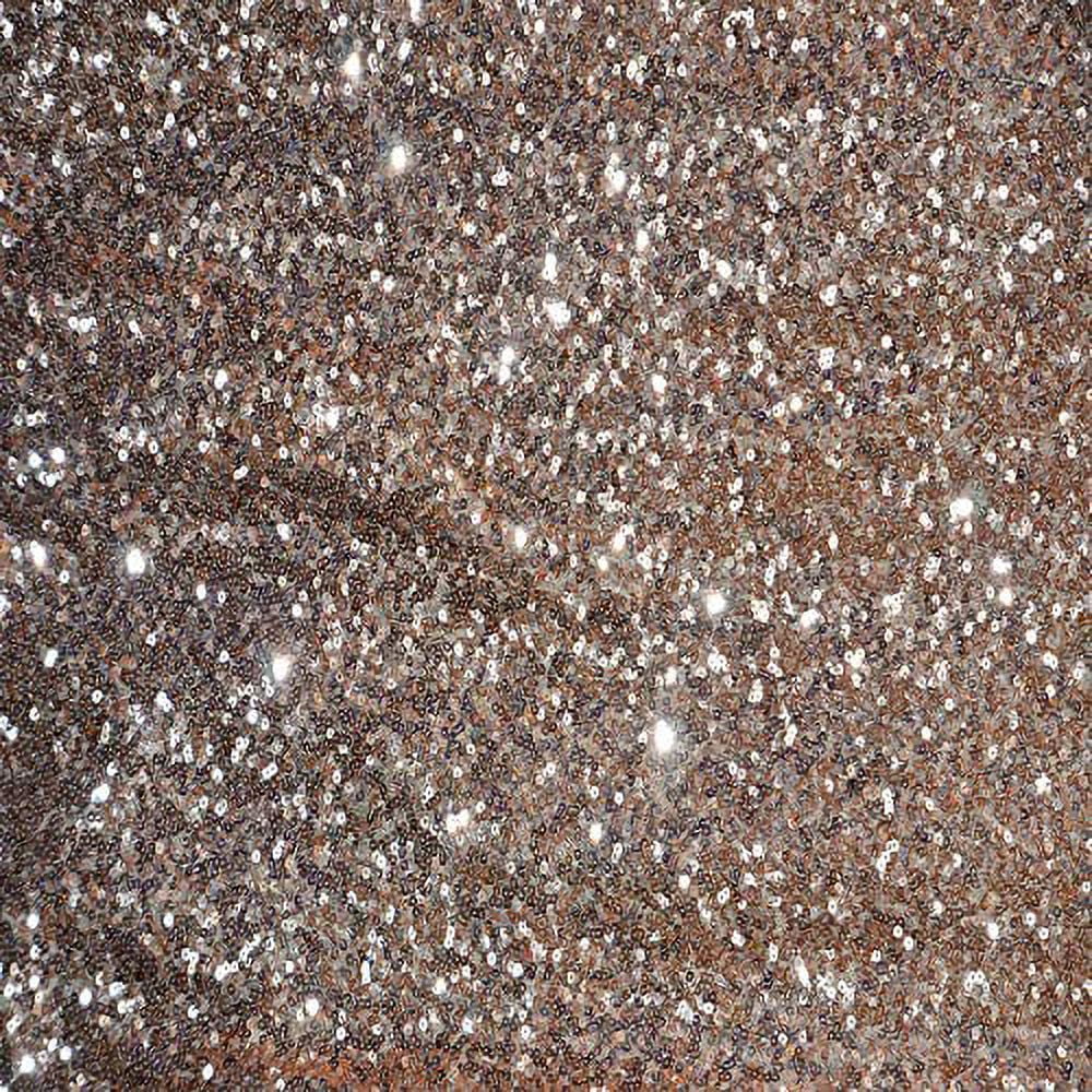 AK TRADING CO. Sparkly Glitz Sequins Beaded Fabric - by The Yard - Perfect for Decor, Home, Clothing, Event Decor, DIY Arts & Crafts and More. - Blush, 25 Yards