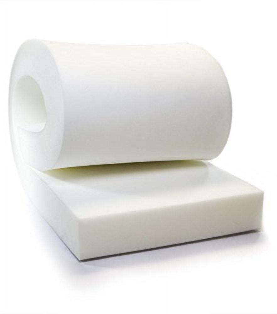 AK TRADING CO. Upholstery Foam Cushion, High Density Foam Sheet - Made in  USA, 5 x 30 x 72 