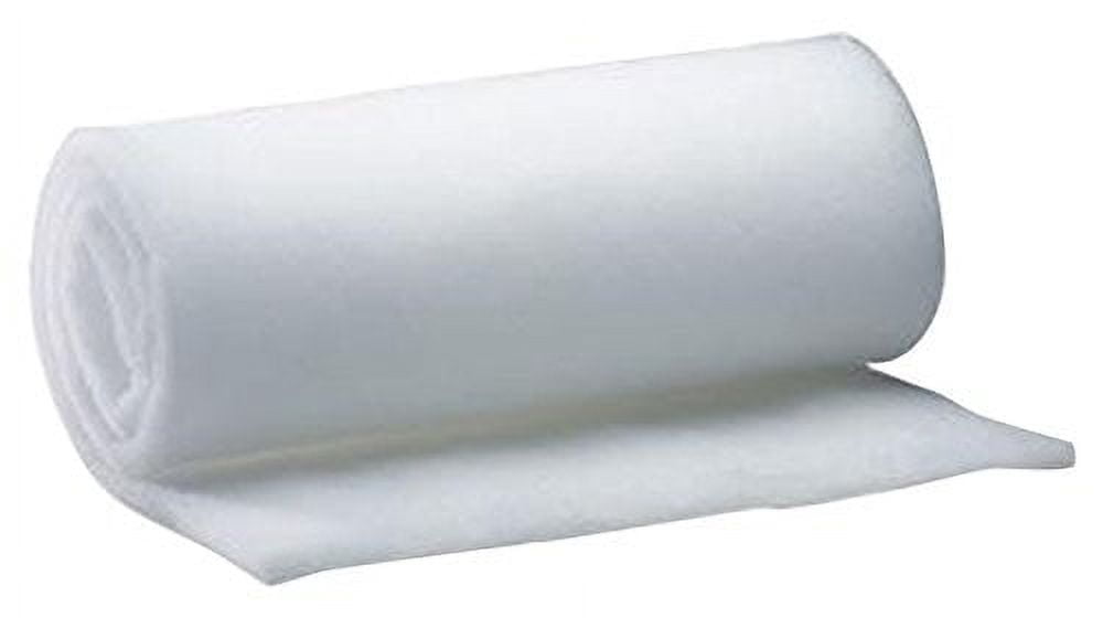 AK TRADING Wide Bonded Dacron Upholstery Grade Polyester Batting, 15 yd, 48" W