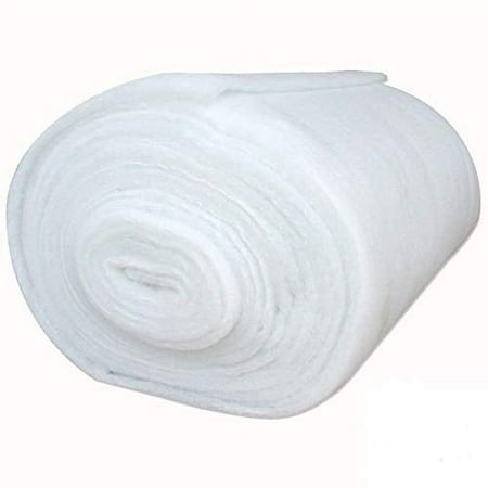 AK TRADING Wide Bonded Dacron Upholstery Grade Polyester Batting, 5 yd, 36" W
