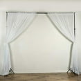 thumbnail image 1 of AK-Trading 58" x 144" White Chiffon Drapes Panels for Wedding Events & Decor- Backdrop Draping Curtains, 1 of 6