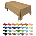 thumbnail image 1 of AK-Trading 60 x 102-Inch Rectangular Polyester Tablecloth - Beige, 1 of 19