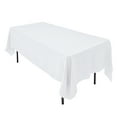 thumbnail image 1 of AK-Trading 60 x 126-Inch Rectangular Polyester Tablecloth - Made in USA (White), 1 of 9