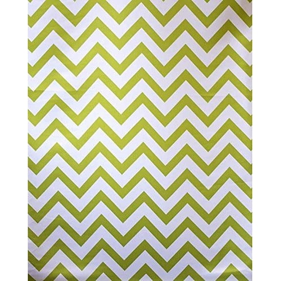 AK-Trading Green Chevron Fabric Photography Backdrop - 5ft x 6ft