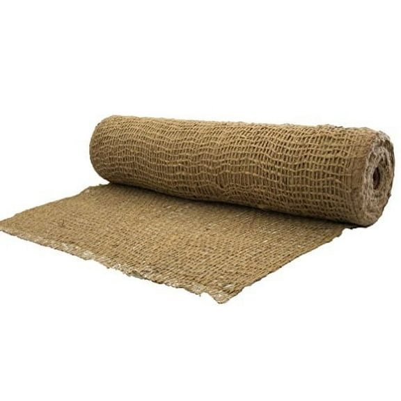AK-Trading Jute Erosion Control, Soil Saver Mesh Blanket - 48" Wide x 10 Yards