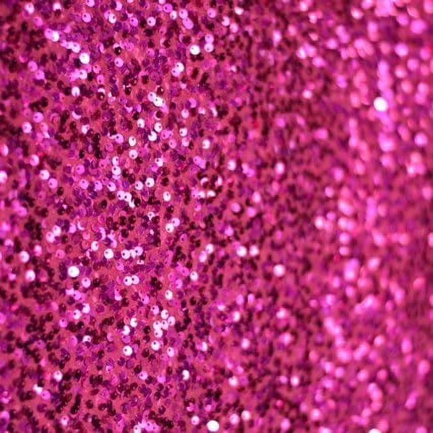 Shason Textile 37.5 x 4 Yards 3mm Spangle Confetti Sequins 100% Polyester  Sewing & Craft Fabric, Red 