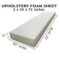 thumbnail image 1 of AK Trading Upholstery Foam Medium Density Cushion; (Seat Replacement, Foam Sheet, Foam Padding), 2" H X 30" W x 72" L, 1 of 5