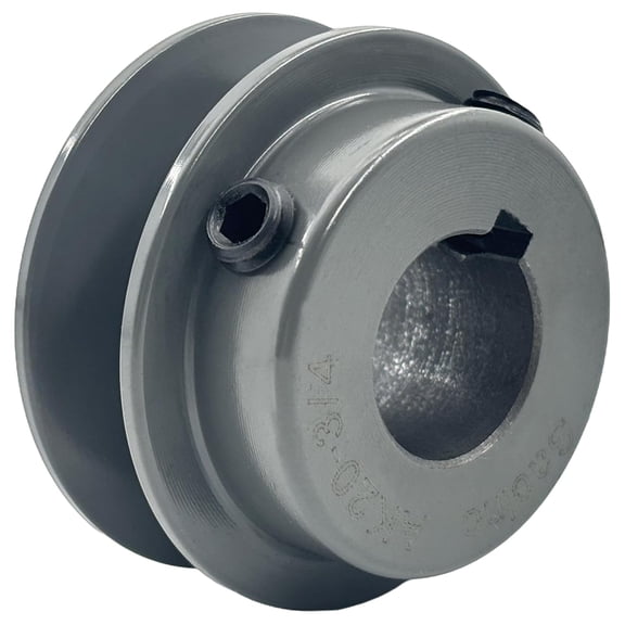 AK20-3/4 Sheaves,v Belt Pulley 3/4 inch bore 2" OD,Motor Pulley Cast Iron for A 3L 4L V-Belts,AK2034 Pulley