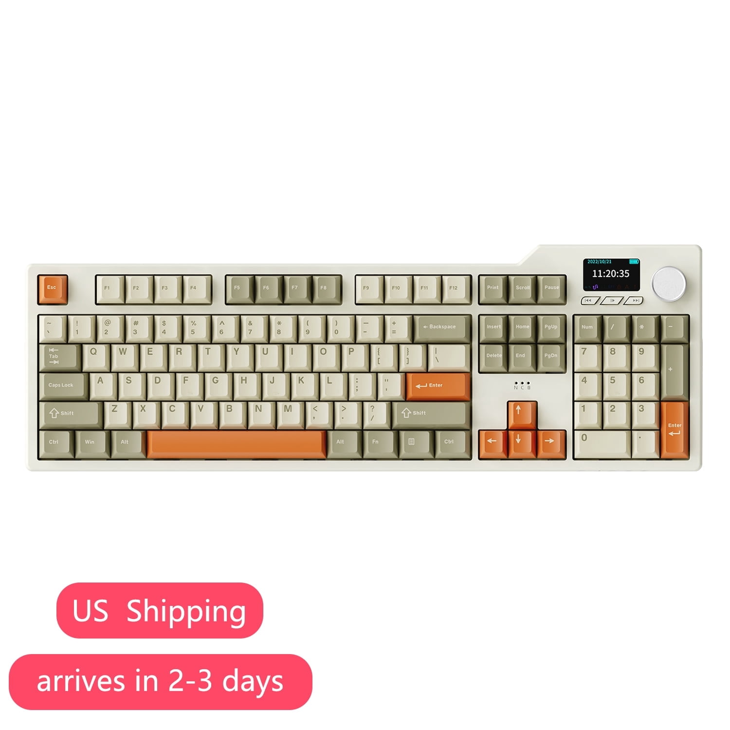 aym AJAZZ AK35I V3 MAX the tir-mode examination customized keyboard