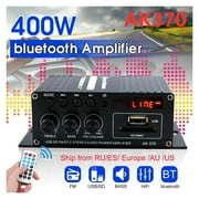 AK380//370/270/170 800W 12V Hifi Power Amplifier Stereo Home Car BASS Amp Car Speaker Class D Car Home Sound Power Amp