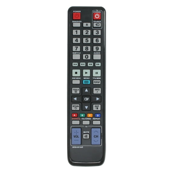 AK59-00104R Remote Control Replacement - Compatible with Samsung BDP1600/XBG Blu-Ray DVD Player