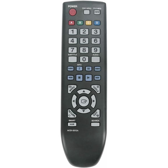 AK59-00113A Replacement Remote Control Commander fit for Samsung Blu-ray DVD Player BD-D5300 BD-D5250C BD-D5300C