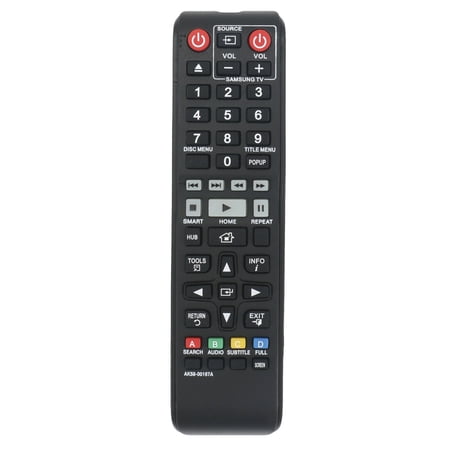 AK59-00167A Replace Remote for Samsung Blu-ray Player BD-J6300 BD-J7500 BD-JM63