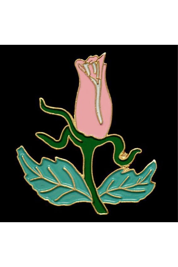 AKA 1" Rose Lapel Pin